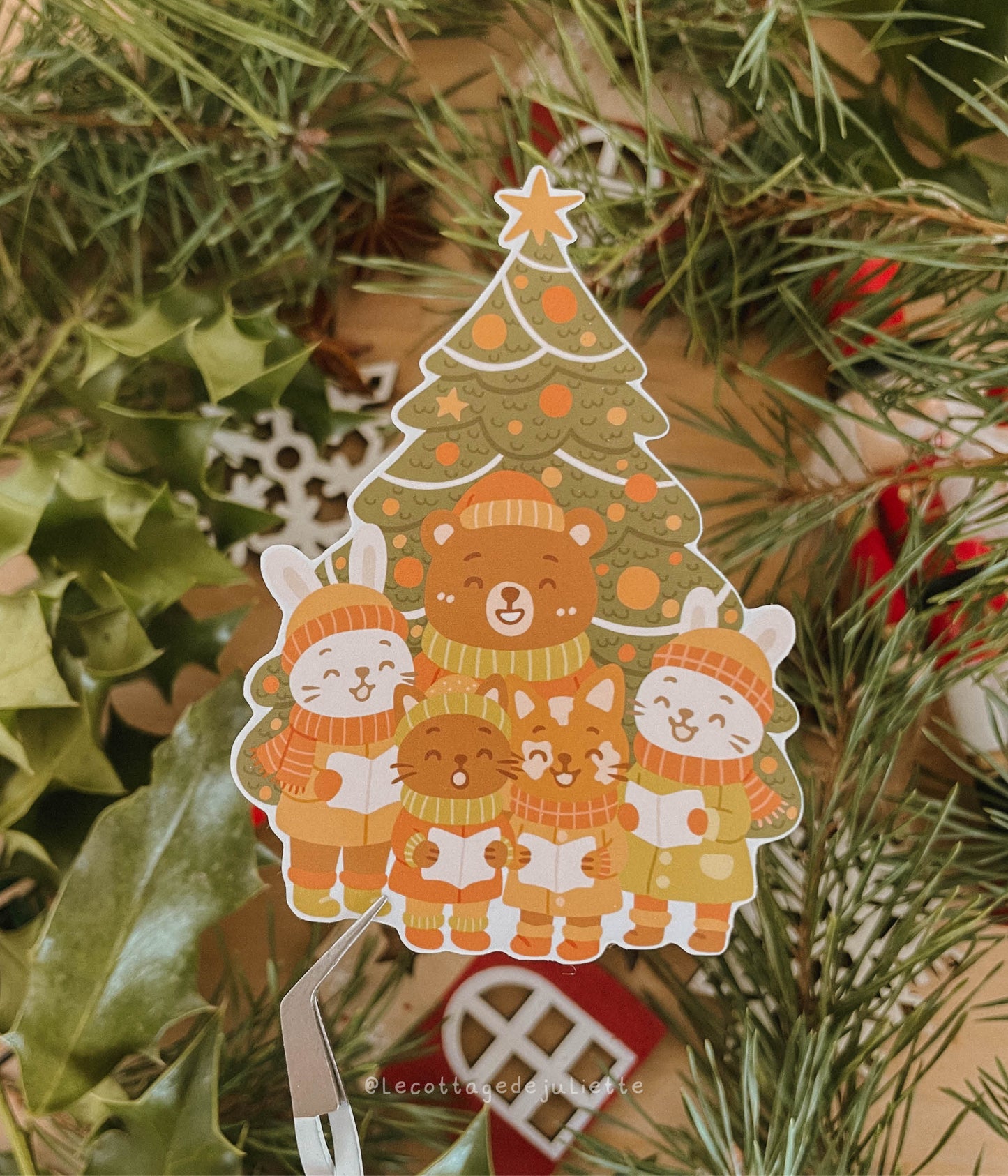 Sticker "La chorale de Noël"