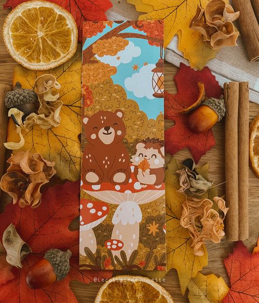 Marque-page "La forêt enchantée"