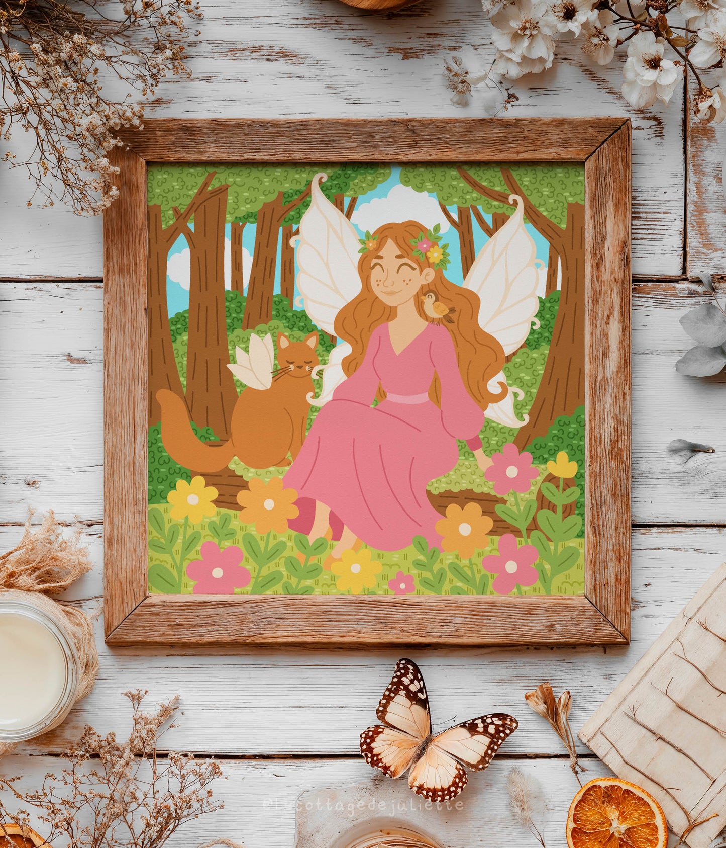 Illustration "La forêt enchantée"