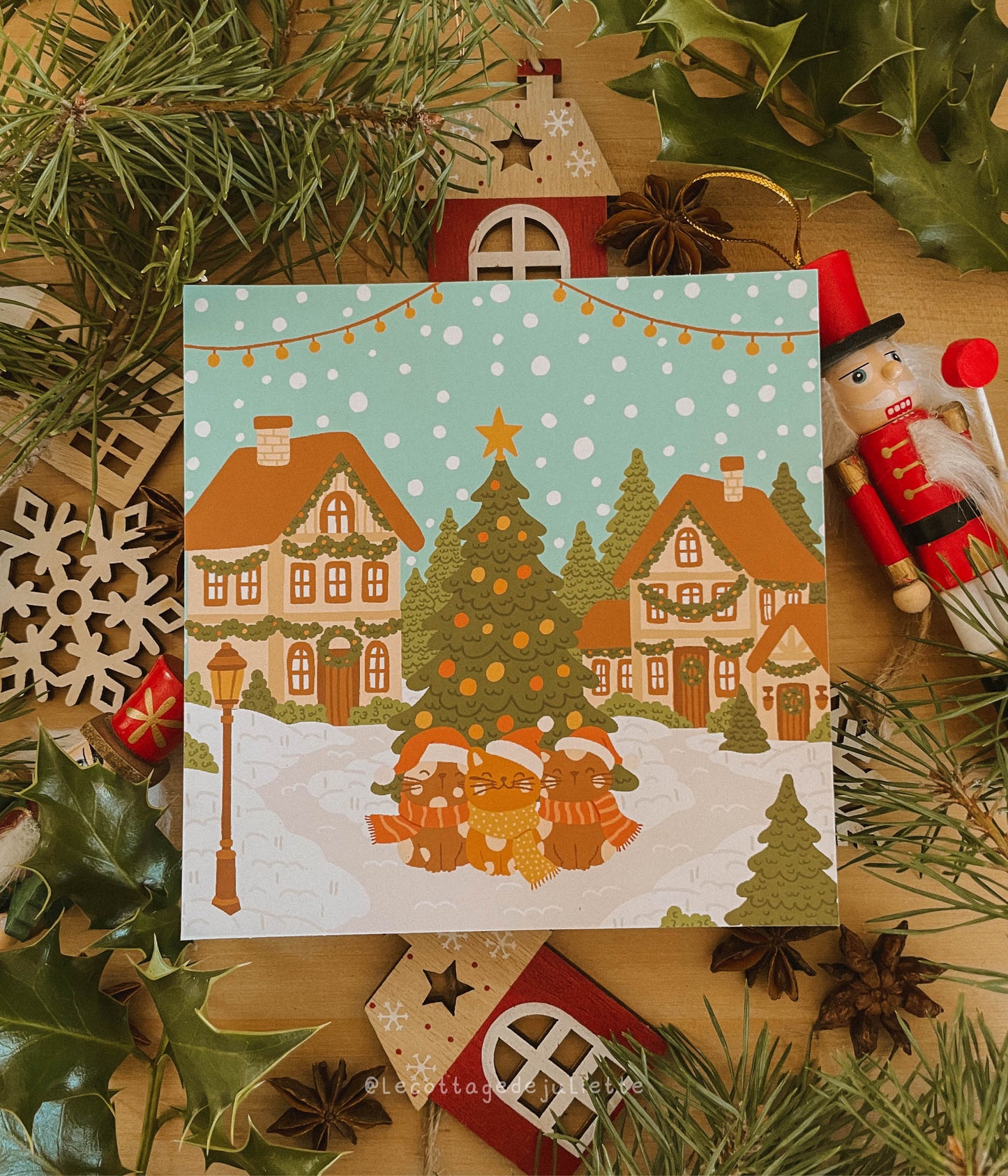 Illustration "La place de Noël"
