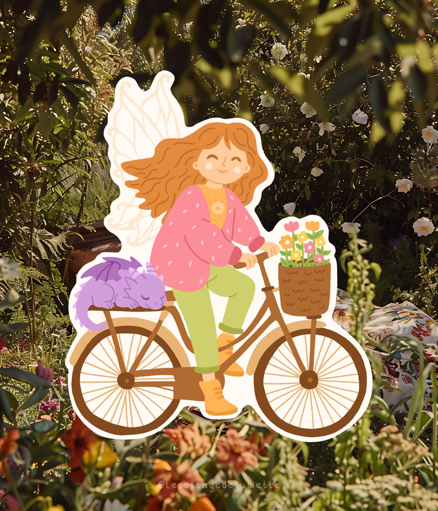 Sticker "La promenade de la fée"