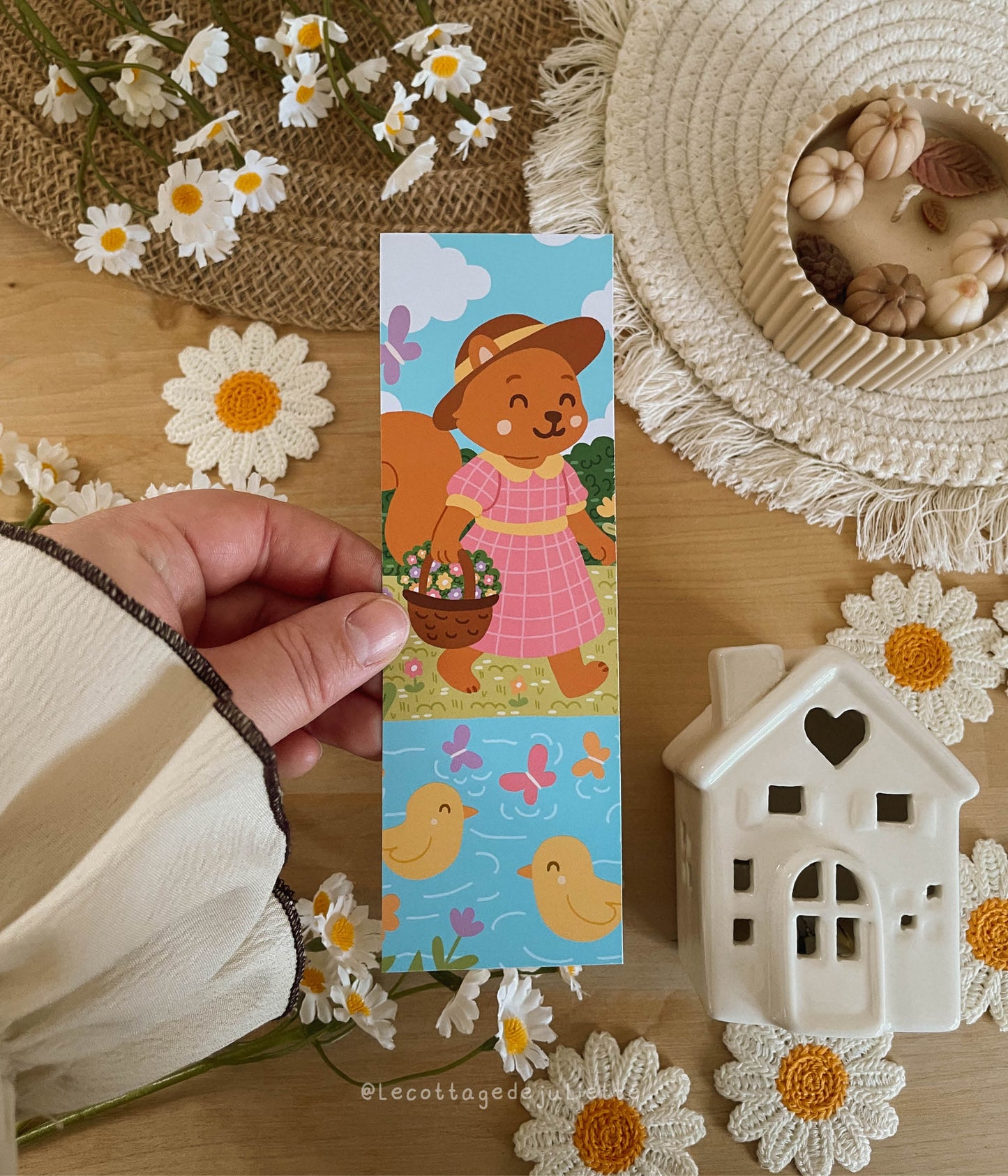 Marque-page "La rivière printanière"