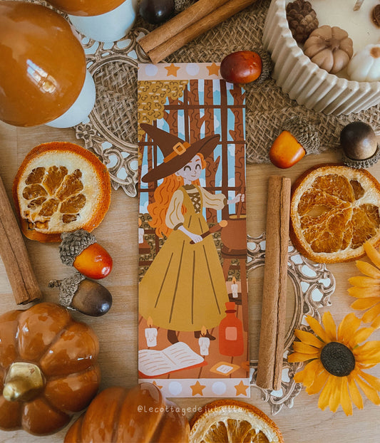 Marque-page "La sorcière de la forêt"