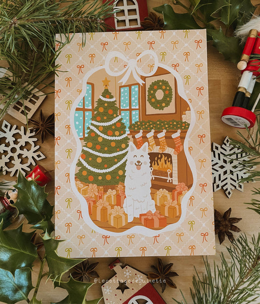Illustration "Le Noël de Saika"