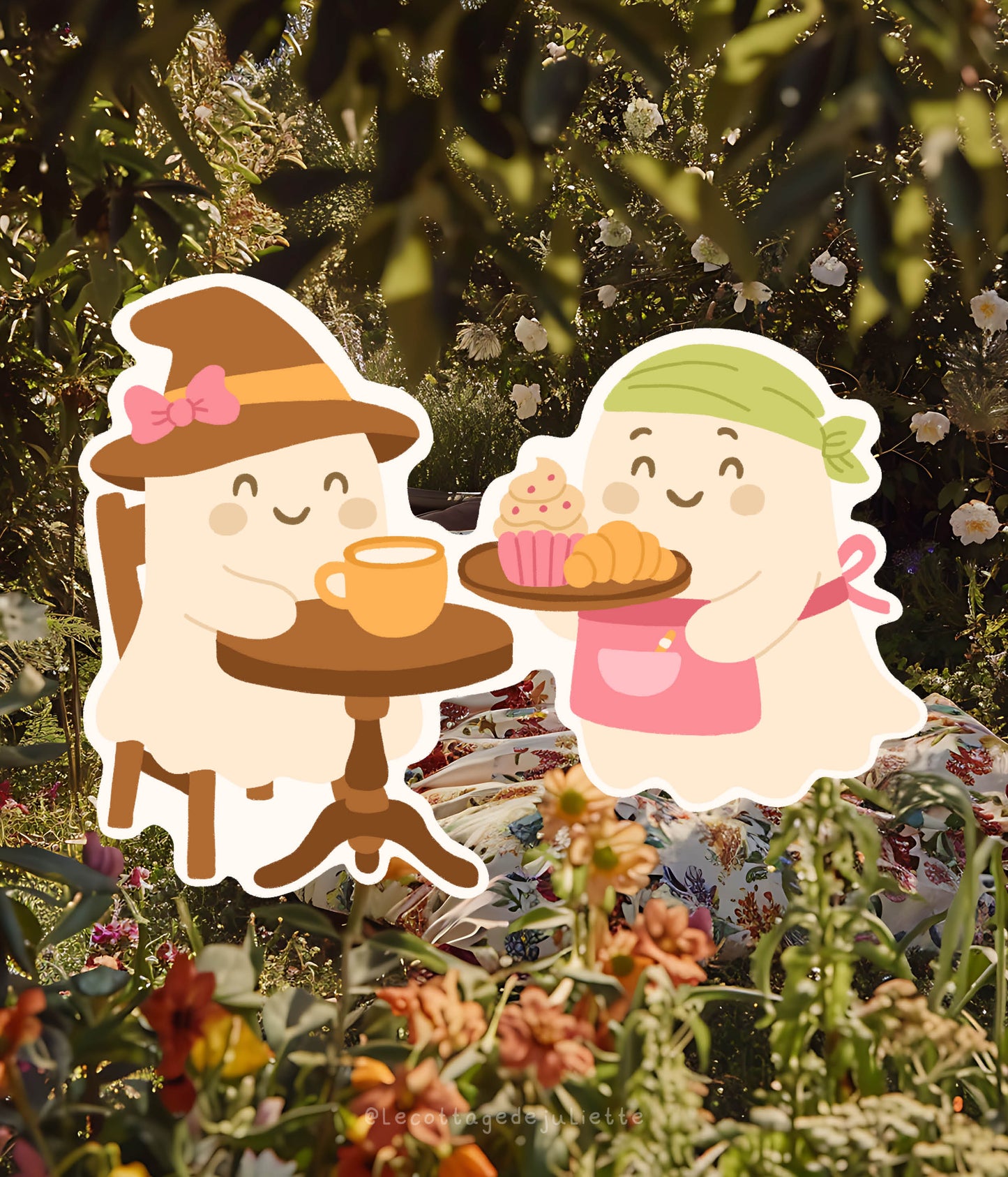 Sticker "Le café des fantômes"