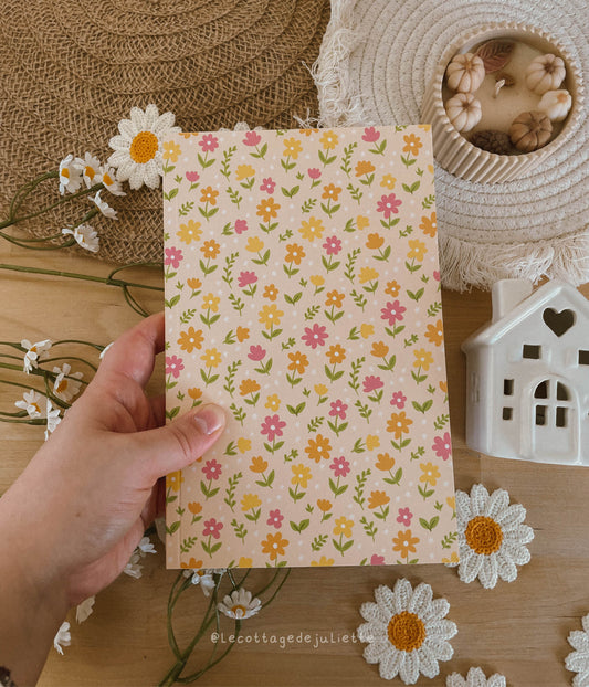 Carnet "Mon doux printemps"