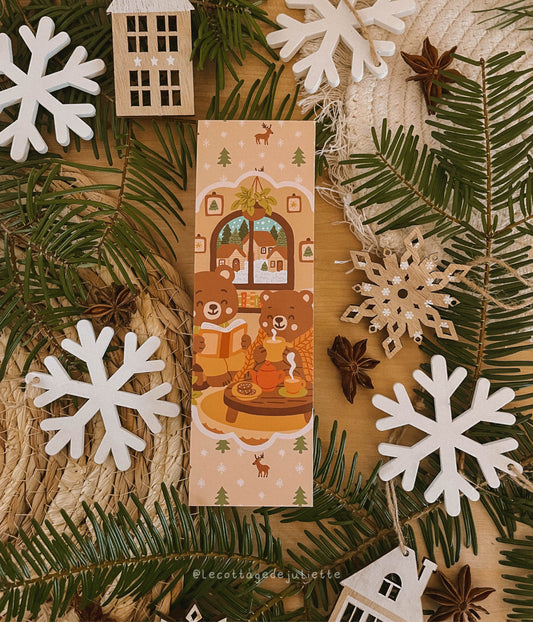 Marque-page "Le chalet des ours"