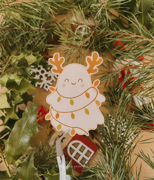 Sticker "Le fantôme de Noël"