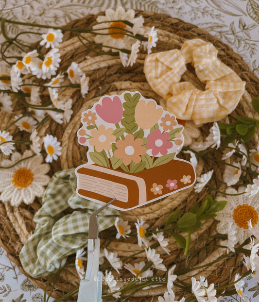 Sticker "Le livre des fleurs"