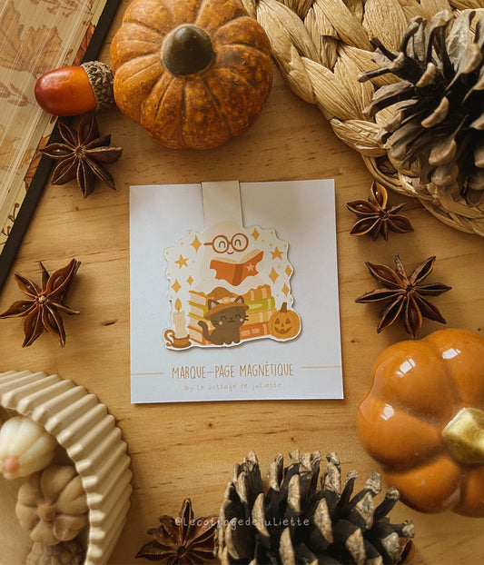 Marque-page magnétique "Les lectures d'Halloween"