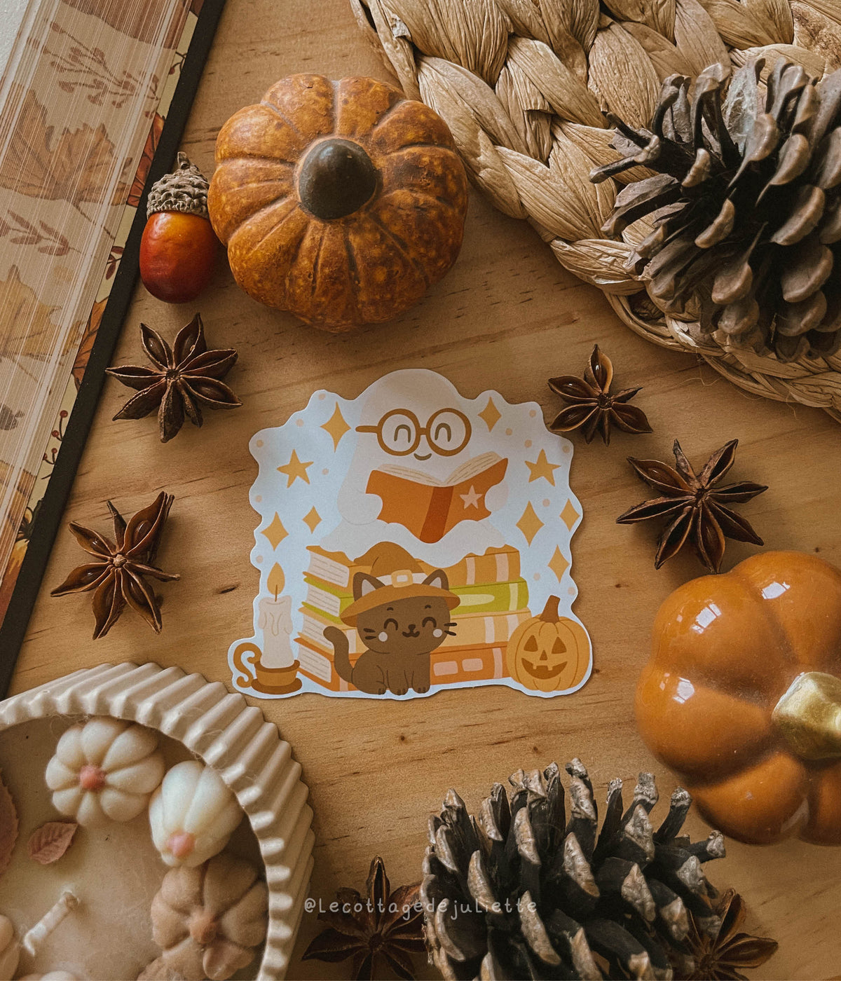 Sticker "Les lectures d'Halloween"