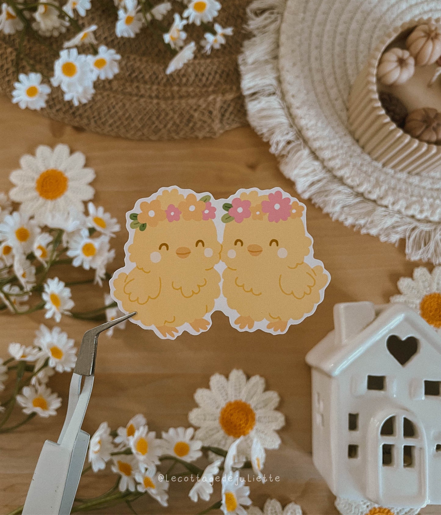 Sticker "Les petits poussins"