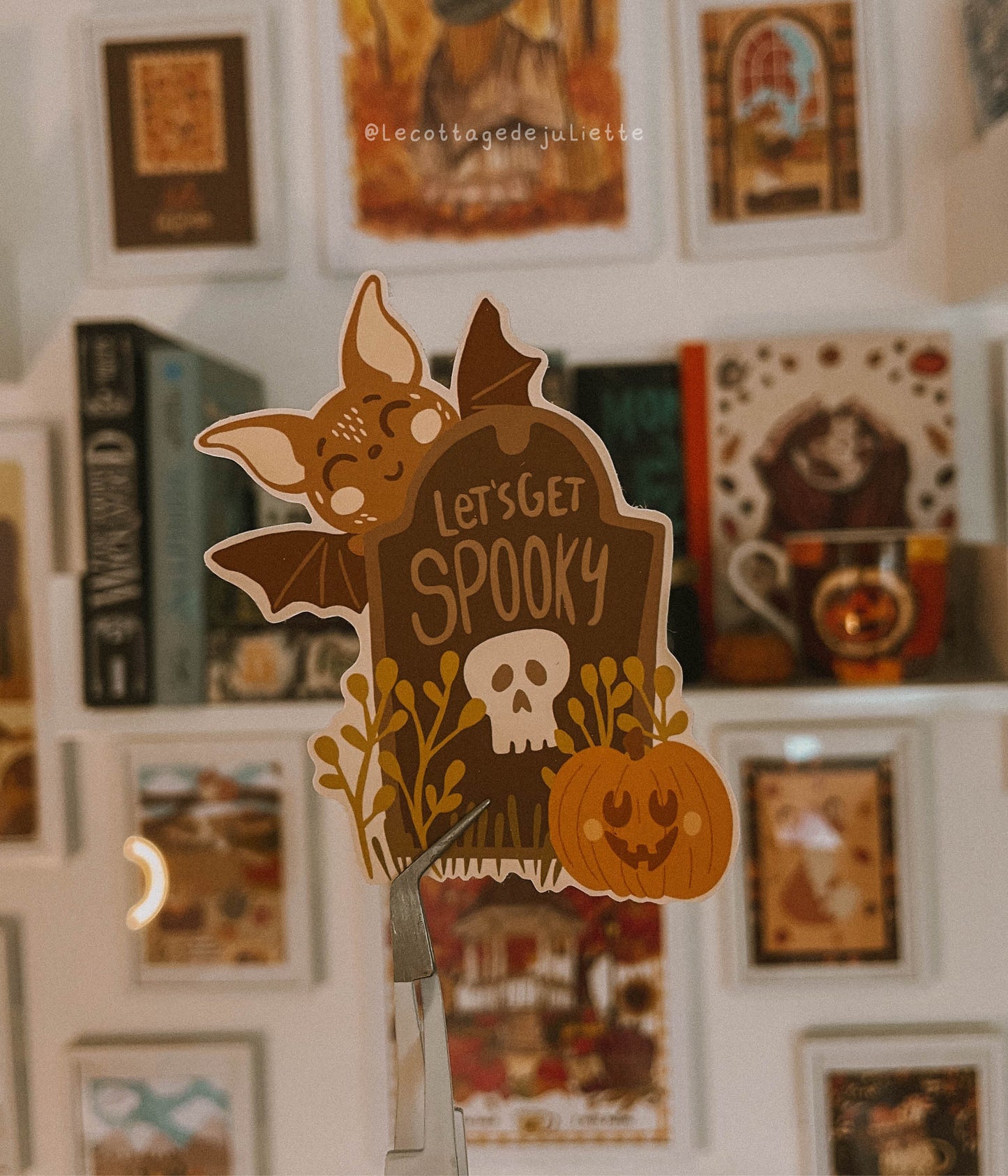 Sticker "Let's get spooky"