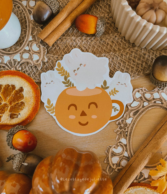 Sticker "Le tea time des fantômes"