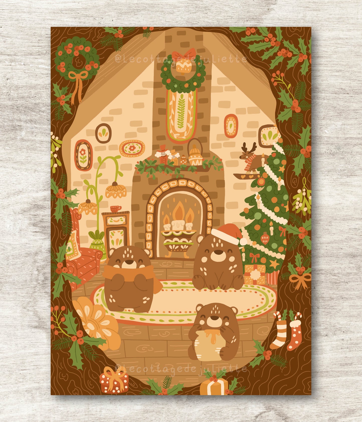 Illustration "Noël cosy"