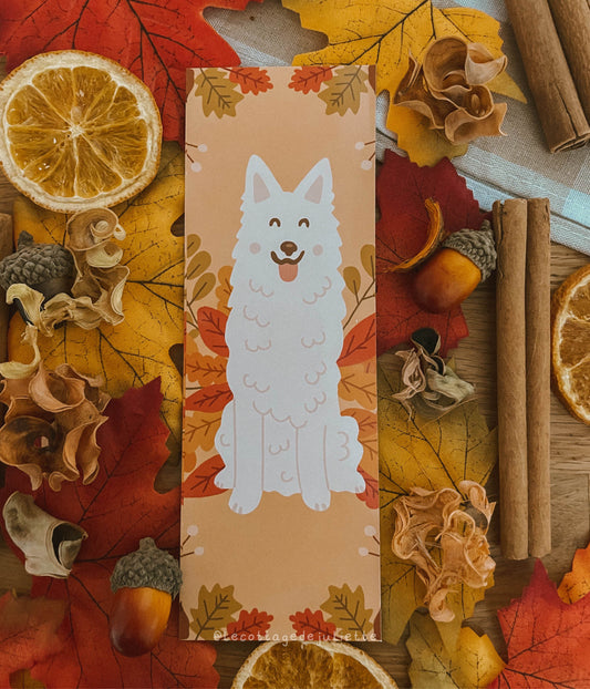 Marque-page "Saika en automne"