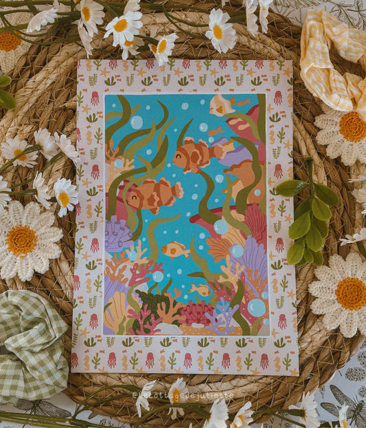 Illustration "Sous l'océan"