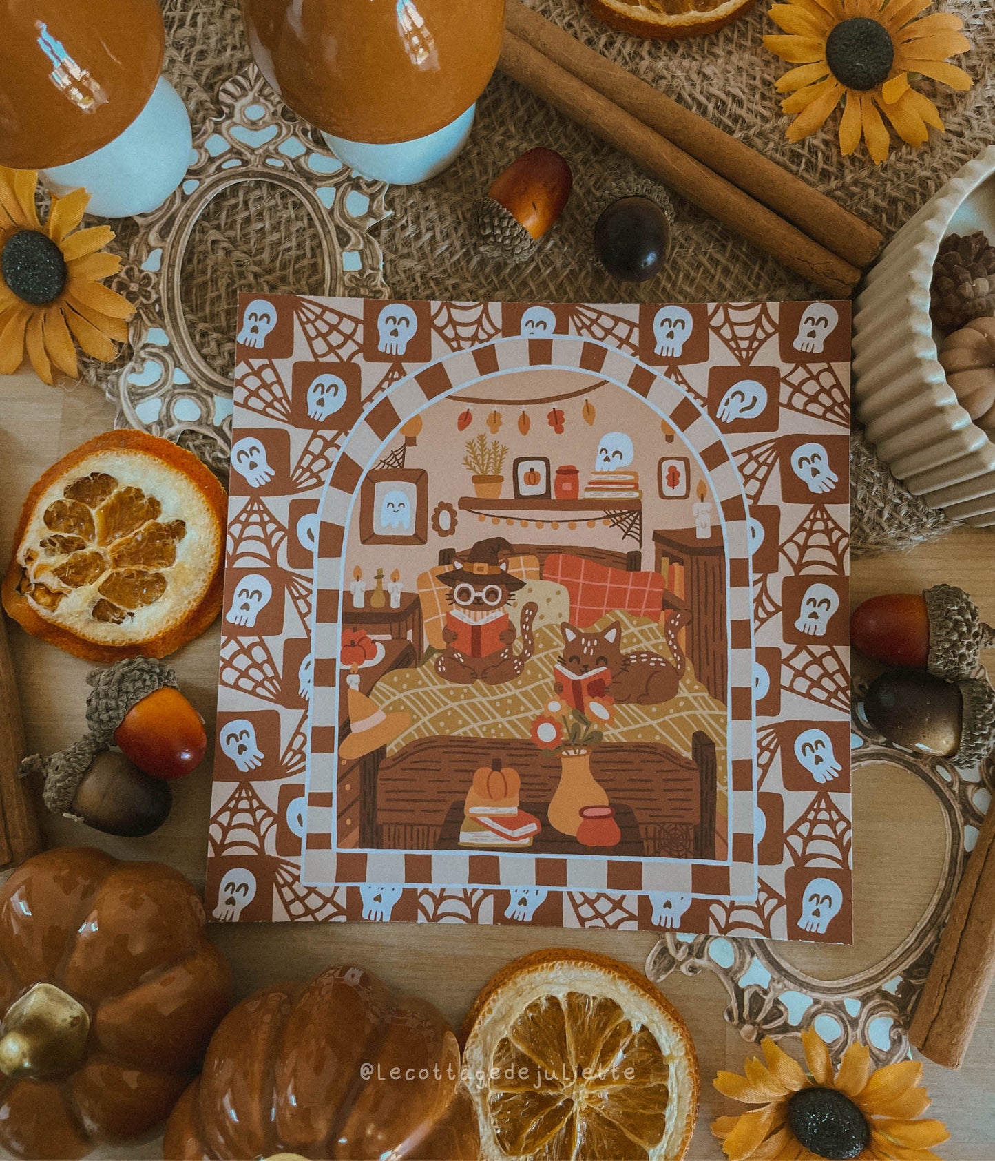 Illustration "Spooky Reading Night"