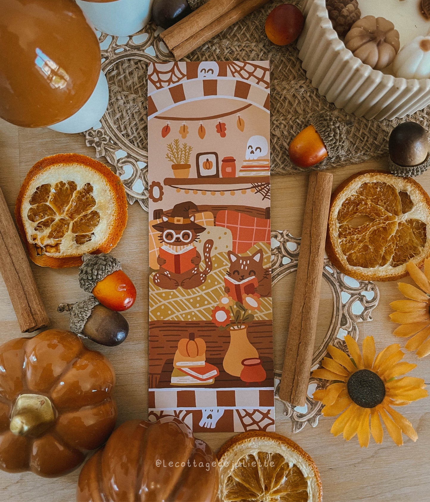 Marque-page "Spooky Reading Night"