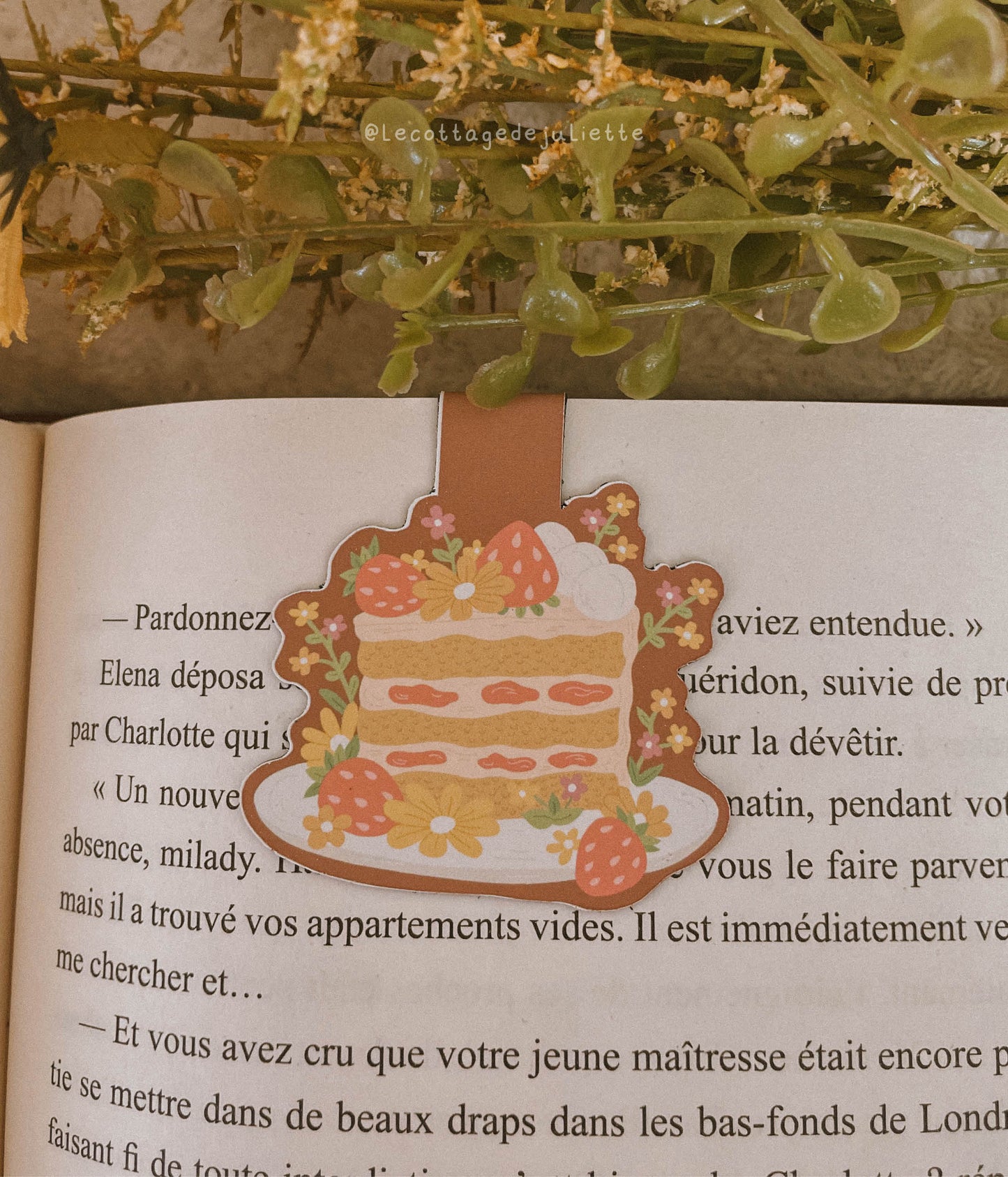 Marque-page magnétique "Summer Cake"