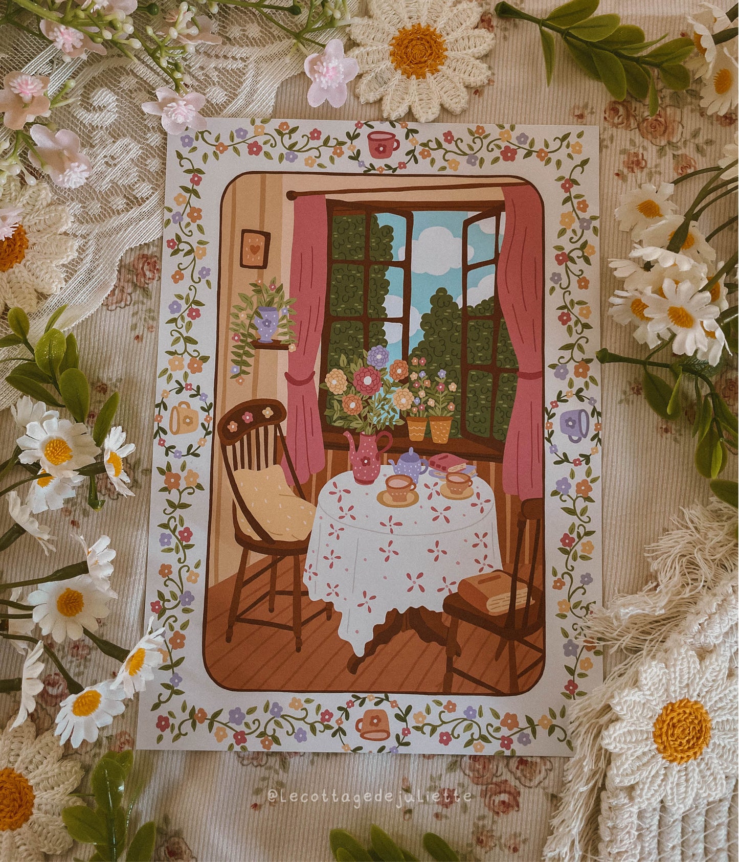 Illustration "Table pintanière"