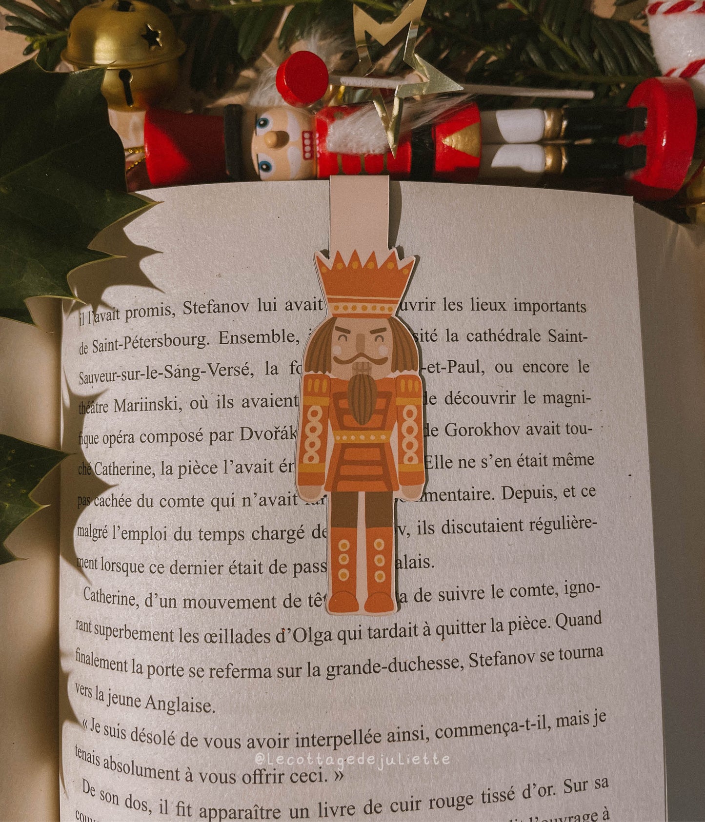 Marque-page magnétique "The Christmas Nutcracker"