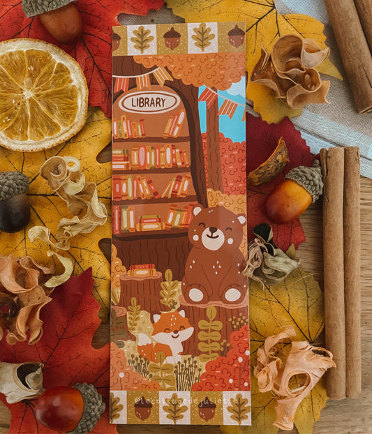 Marque-page "The Forest Library"