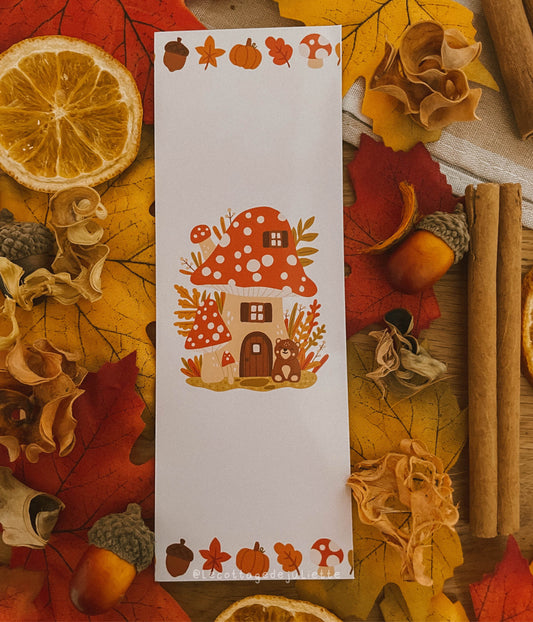 Marque-page "The Mushroom House"