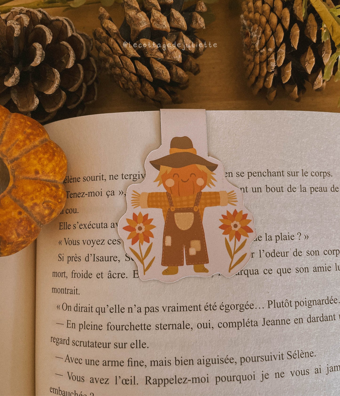 Marque-page magnétique "The Scarecrow"