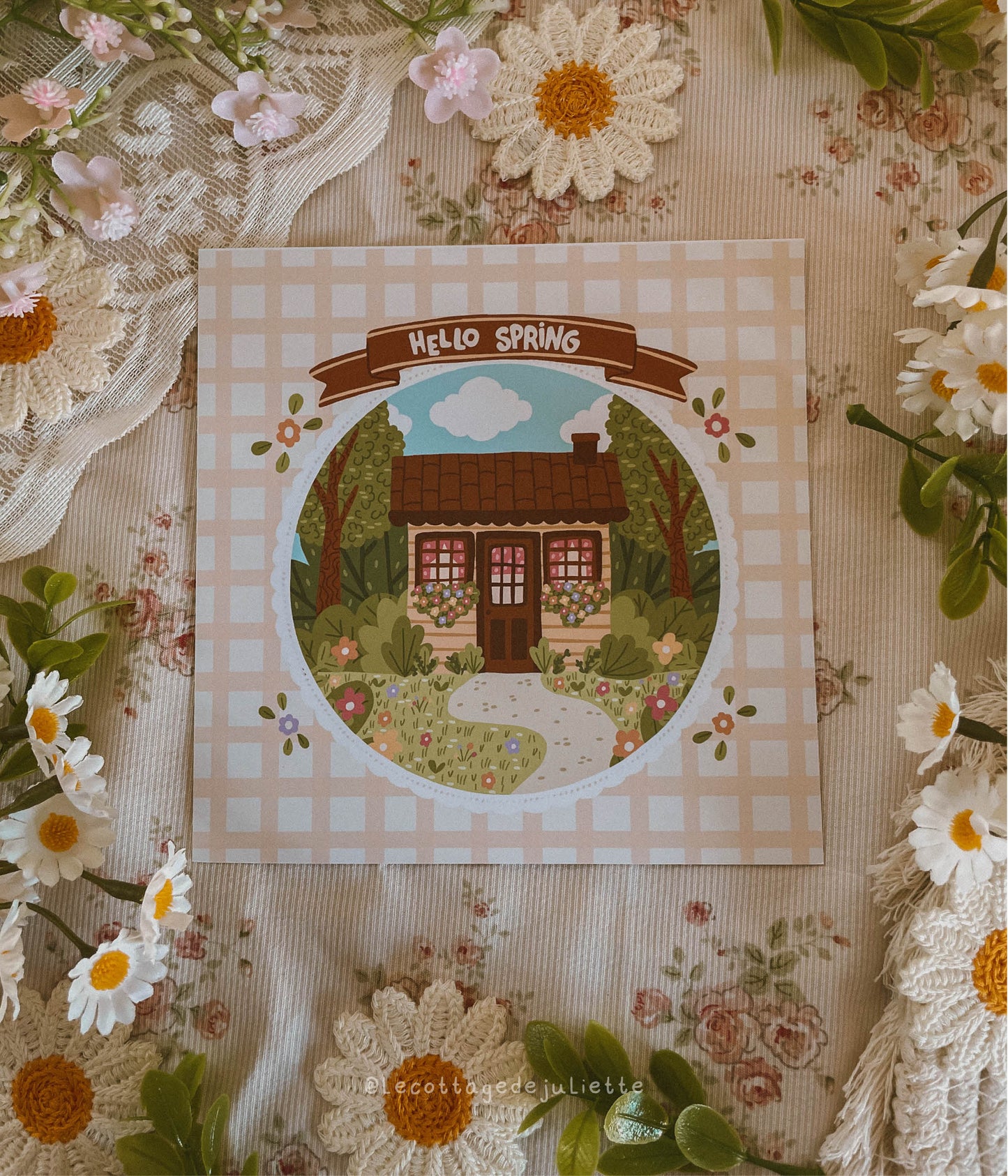 Illustration "The Spring House"