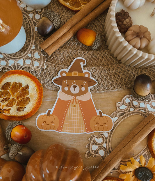 Sticker "The Witch Bear"