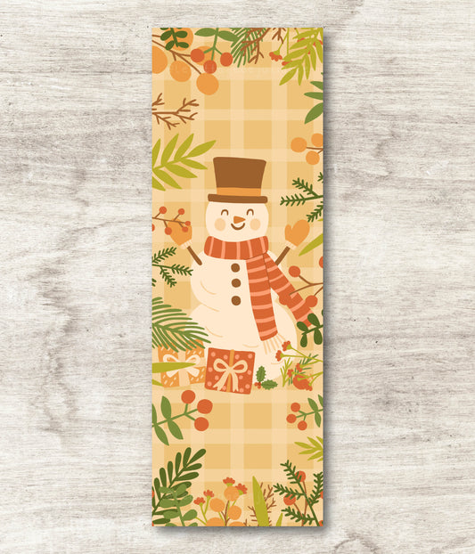 Marque-page "The Christmas snowman"