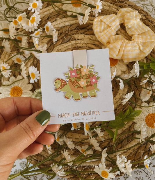 Marque-page magnétique "The cute turtle"