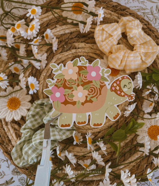 Sticker "The cute turtle"