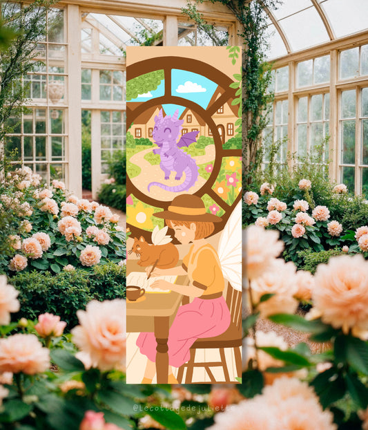 Marque-page "The fairy's office"