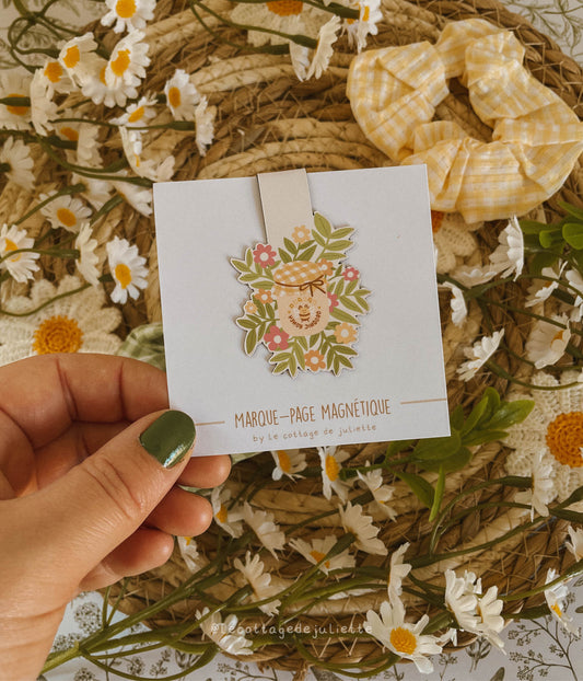 Marque-page magnétique "The honey pot"