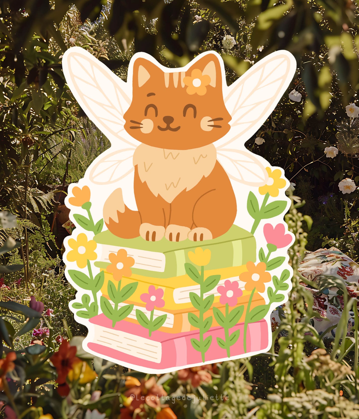 Sticker "The magic cat"