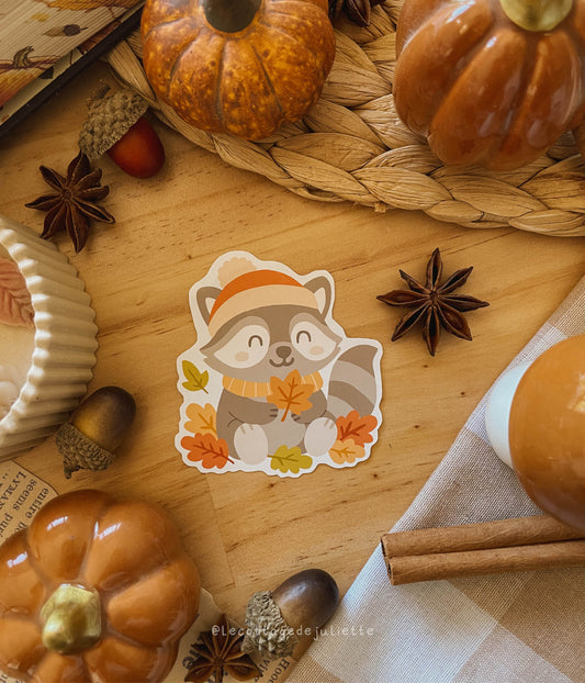 Sticker "The raccoon"