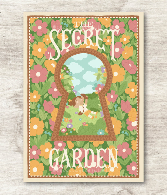 Illustration "The secret garden"