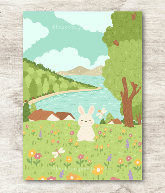 Illustration "Rabbit Valley"