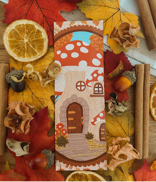 Marque-page "The world of mushrooms"