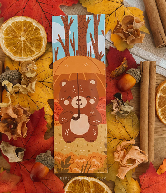 Marque-page "The world of the bear"