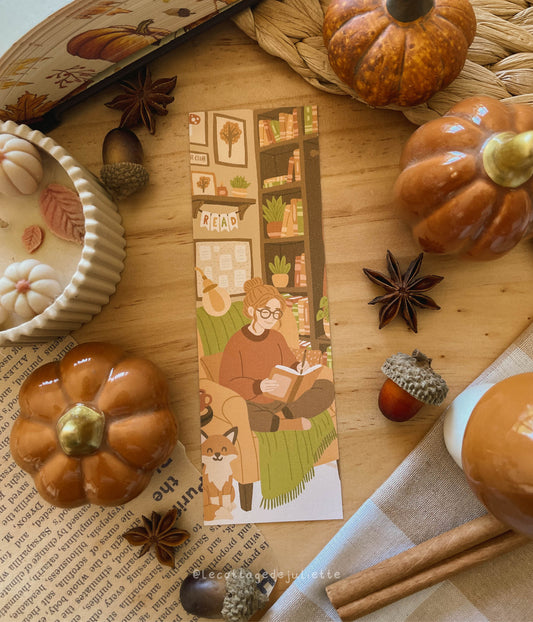 Marque-page "Un automne créatif"
