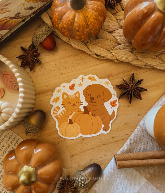 Sticker "Un automne magique"
