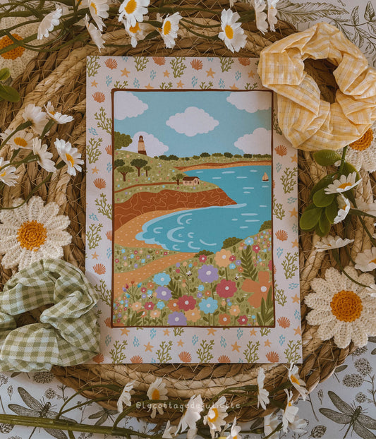 Illustration "Un été à la mer"