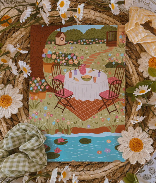 Illustration "Un été au bord de l'eau"