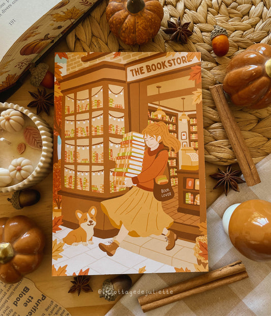 Illustration "Une virée à la librairie"